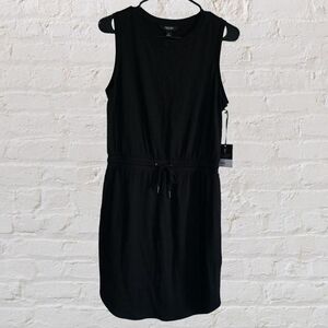 NWT Simply Vera Vera Wang Black Dress Size Small